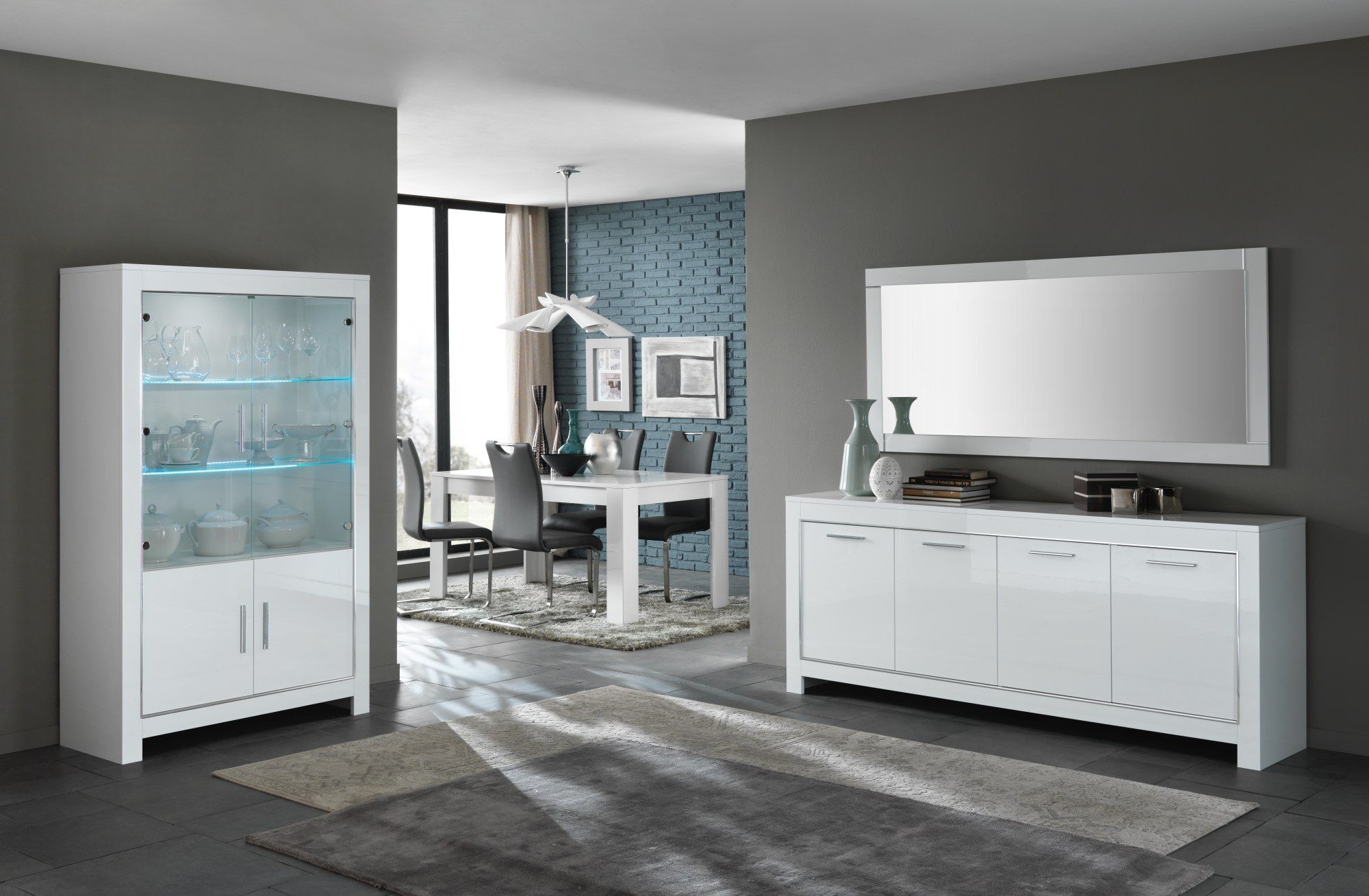 Modena dressoir 207 wit-wit-391