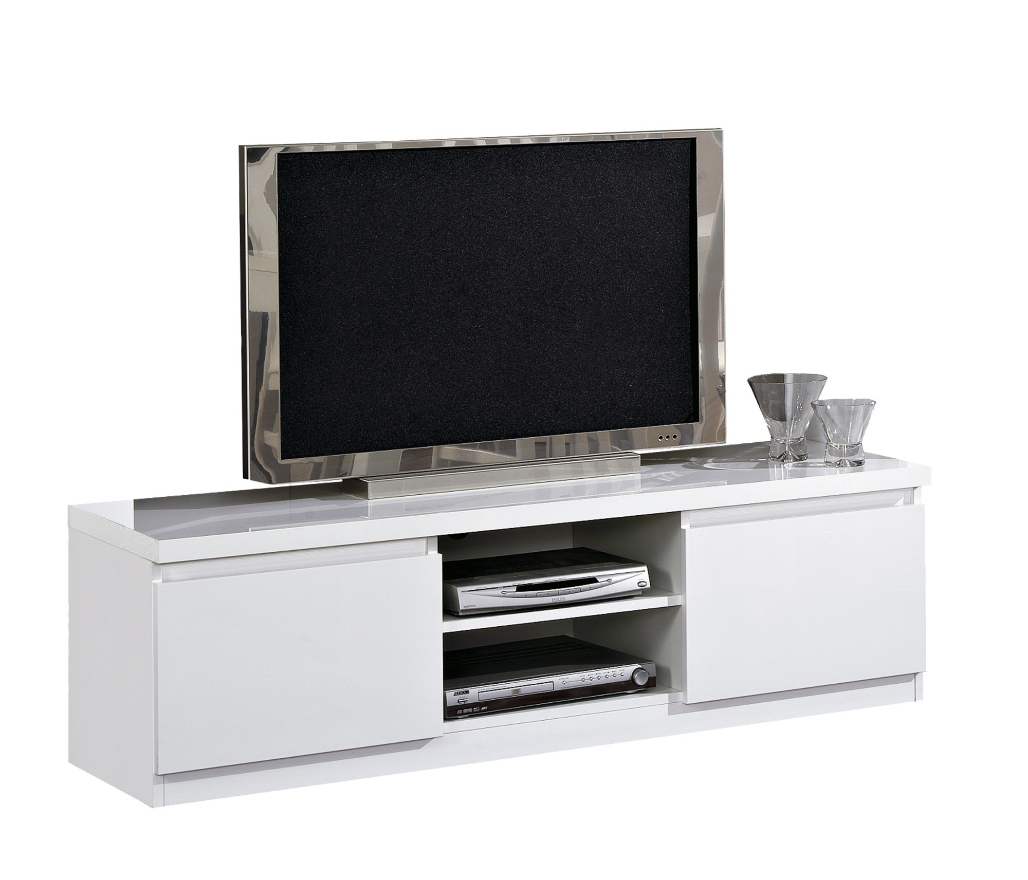 Roma base Tv meubel 150 wit-wit